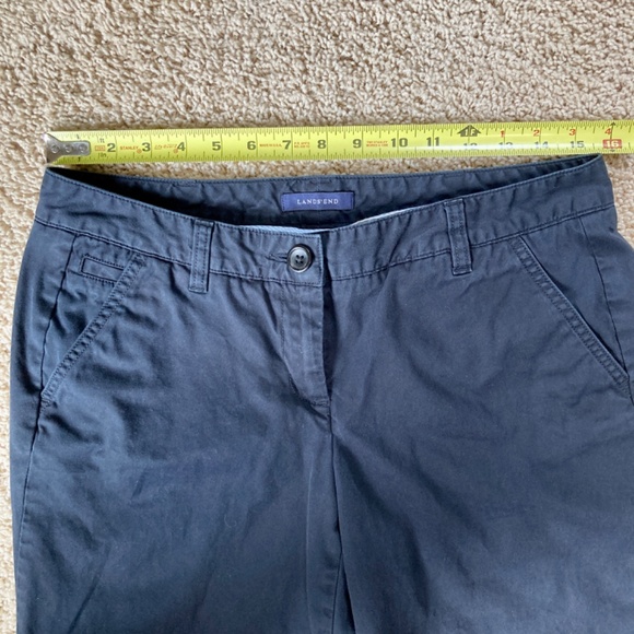 Lands’ End Black Wide Leg Trouser - 8 petite short - Picture 7 of 11